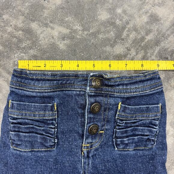 Pooh 100 Acre Collection Embroidered Blue Jeans Sz 2T Cotton Snap Button Fly - Picture 6 of 8